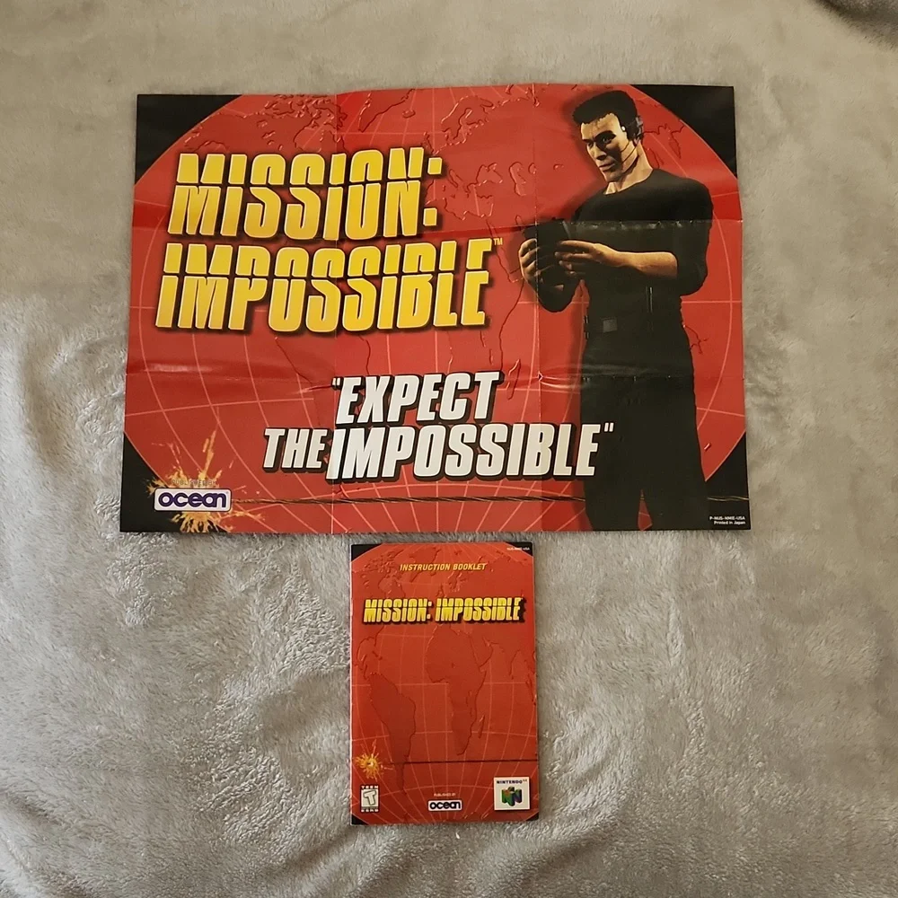 Mission Impossible Poster & Manual
